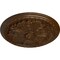 Ekena Millwork Washington Ceiling Medallion (Fits Canopies up to 2 7/8"), 17 1/8"OD x 1 1/2"P, Root Beer Crackle CM17WARBC - alternate 4